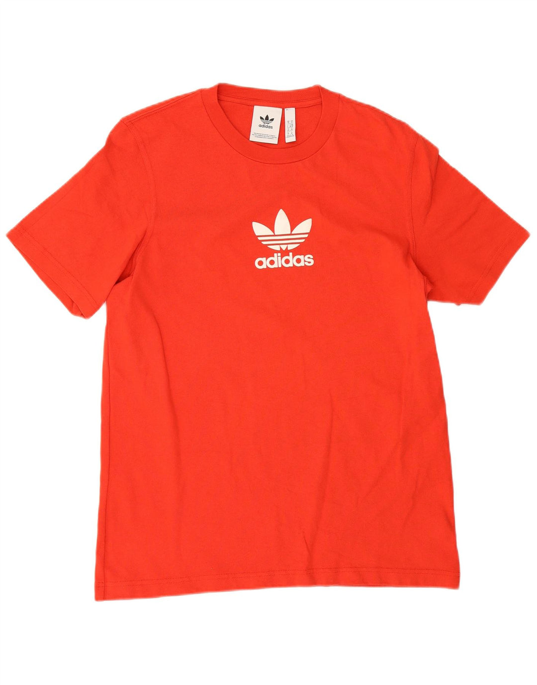 Adidas Herre grafisk T-shirt Top Medium Rød Bomuld