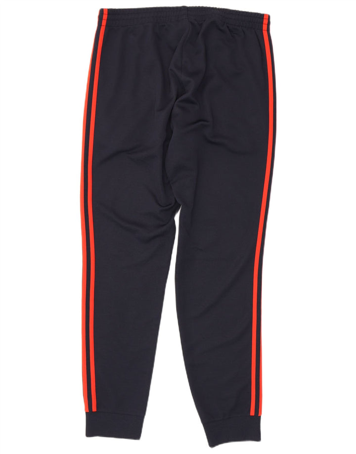 Adidas Herre træningsdragt Bukser Joggers Large Navy Blue Polyester