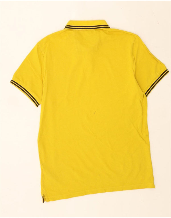 Calvin Klein Jeans Poloshirt til mænd Medium gul stribet bomuld