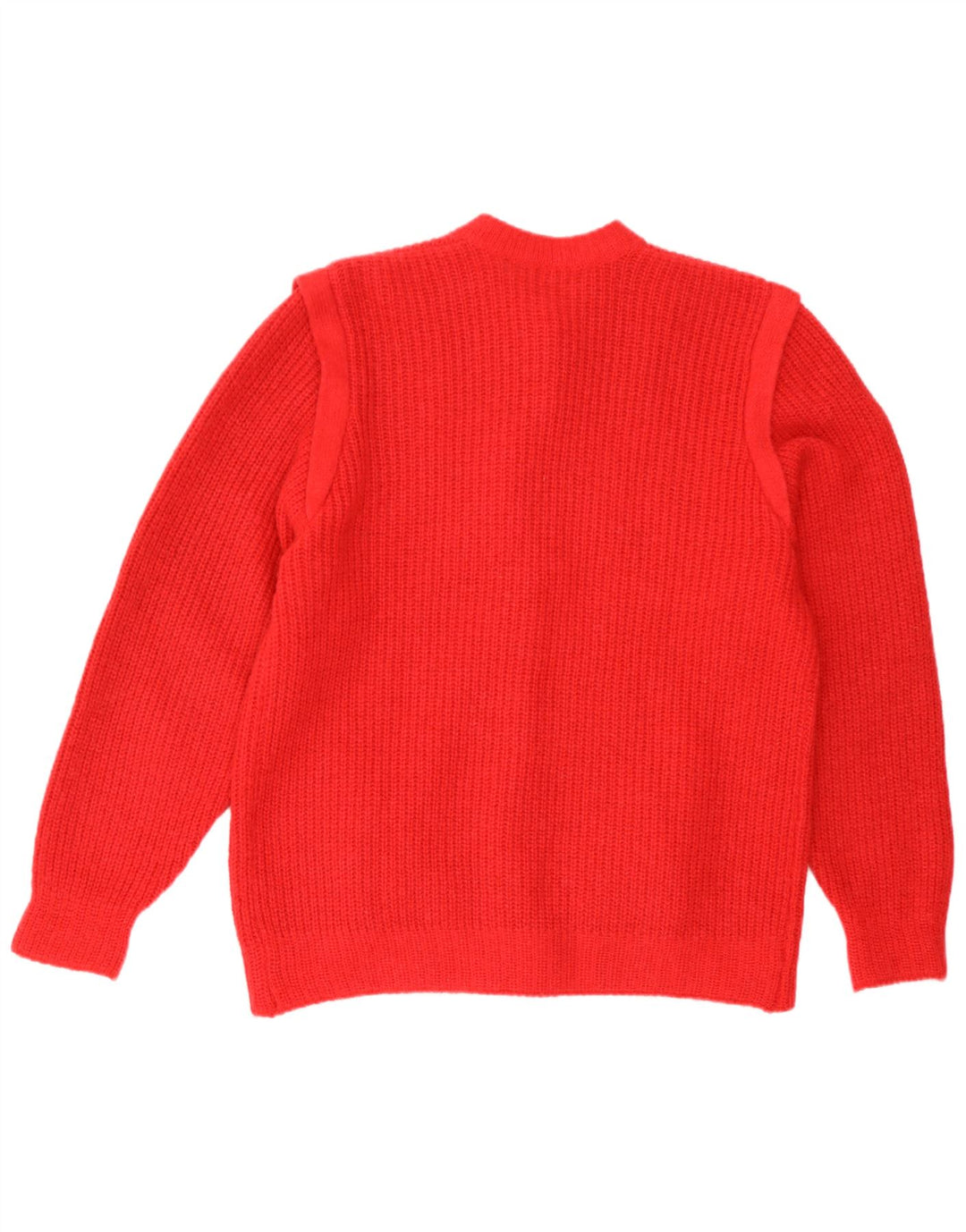 Vintage dame cardigan sweater UK 16 Large Red