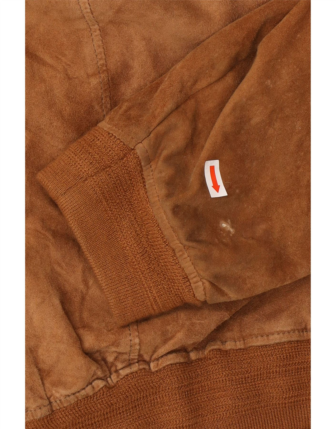 Vintage herre ruskind bomberjakke UK 40 Large Brown