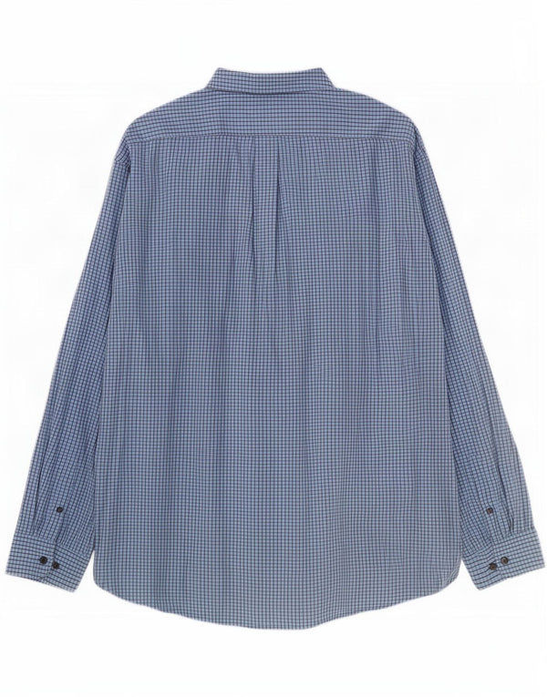Gap Herre Classic Fit skjorte 2XL Blue Gingham Cotton
