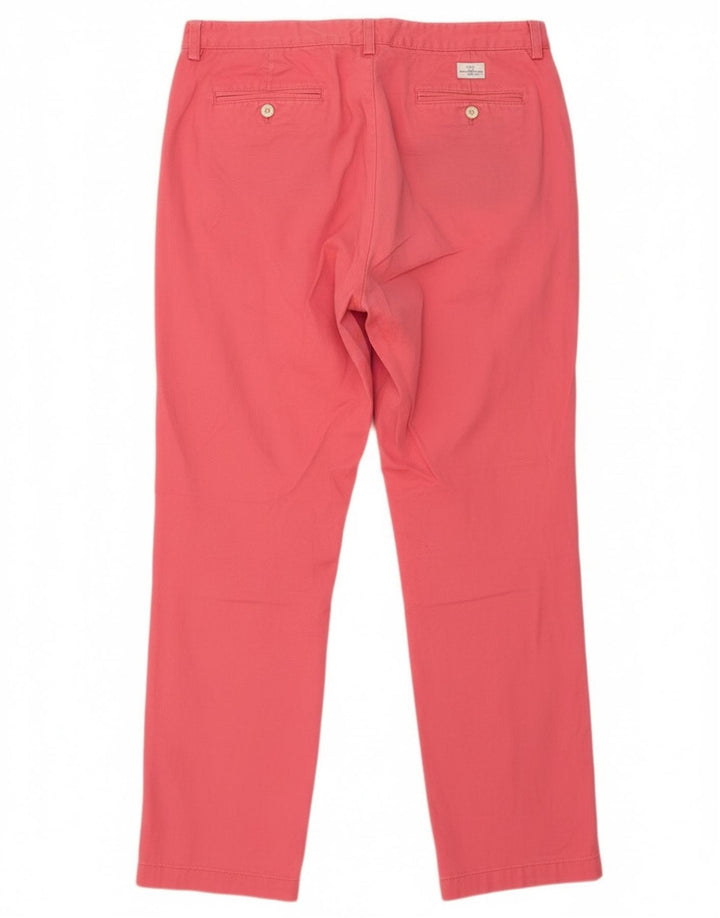Vineyard Vines Straight Chino-bukser til mænd W35 L30 Pink Bomuld