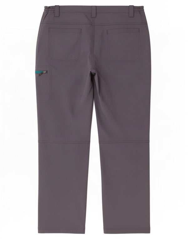 Mountain Warehouse Womens Hiking Cargo Trousers UK 16 Large Grey Nylon