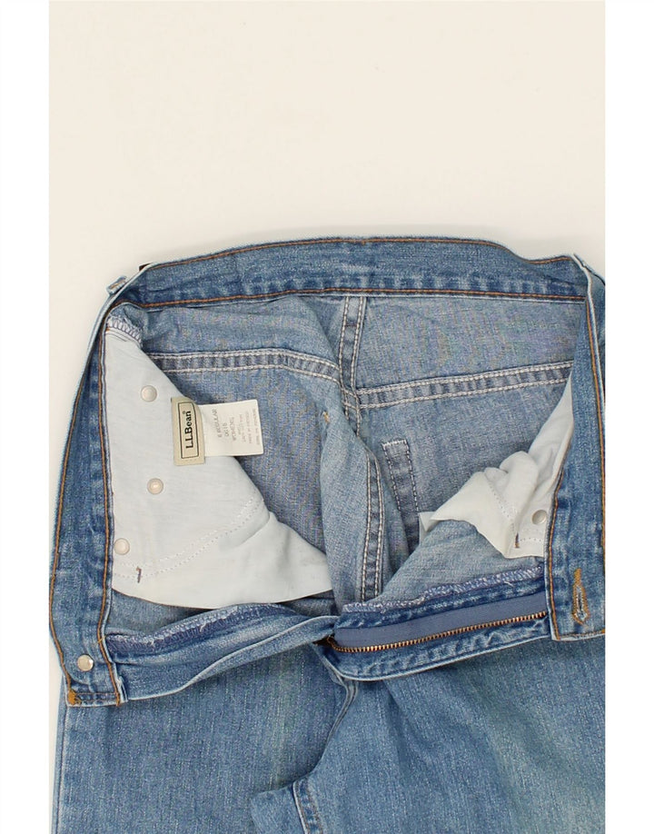 L.L.BEAN Womens Tapered Jeans US 6 Medium W26 L30 Blue Cotton Vintage L.L.Bean and Second-Hand L.L.Bean from Messina Hembry 