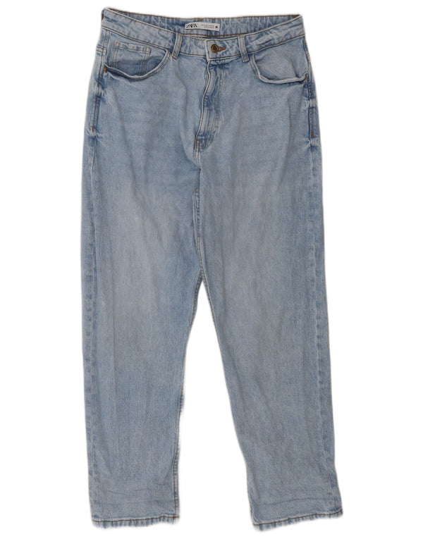Zara Womens Tapered Jeans EU 42 Large W32 L27 Blå Bomuld