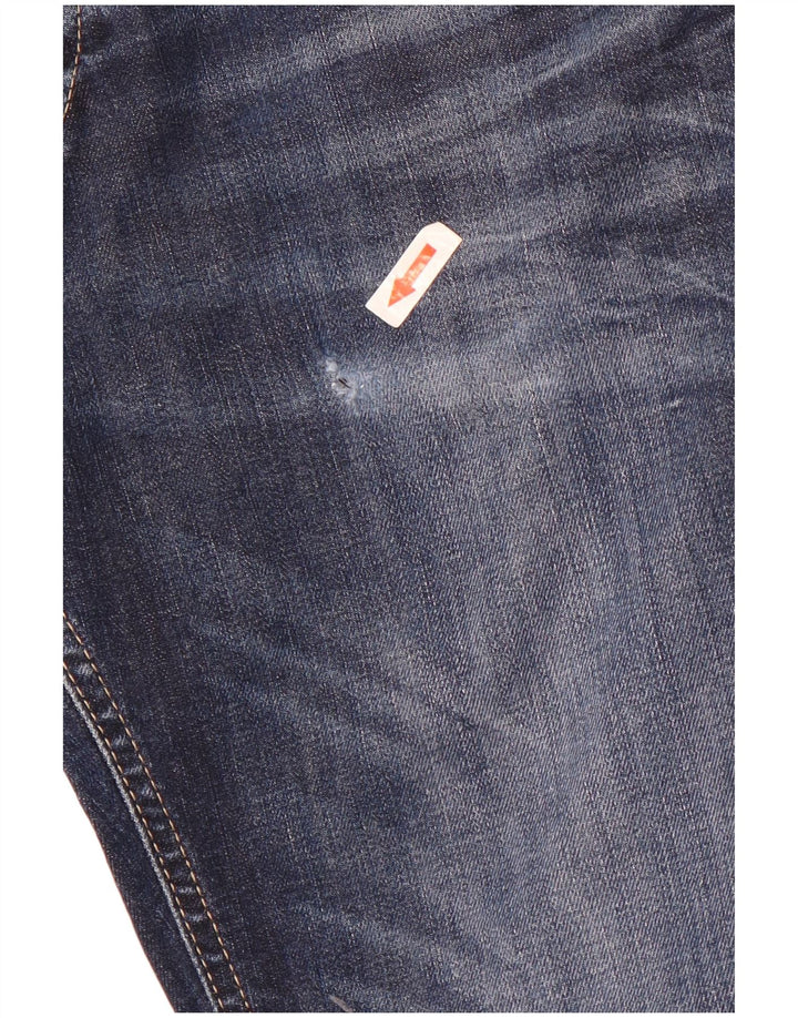 Jack & Jones Herre Clark Straight Jeans W32 L30 Blå Bomuld