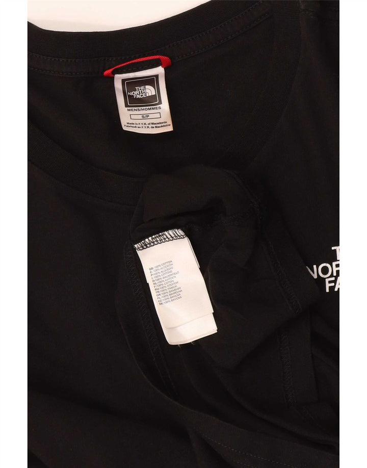 The North Face Herre Grafisk Top Langærmet Lille Sort Bomuld