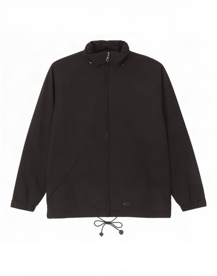 Champion Herre Windbreaker Jacket UK 38 Medium Black