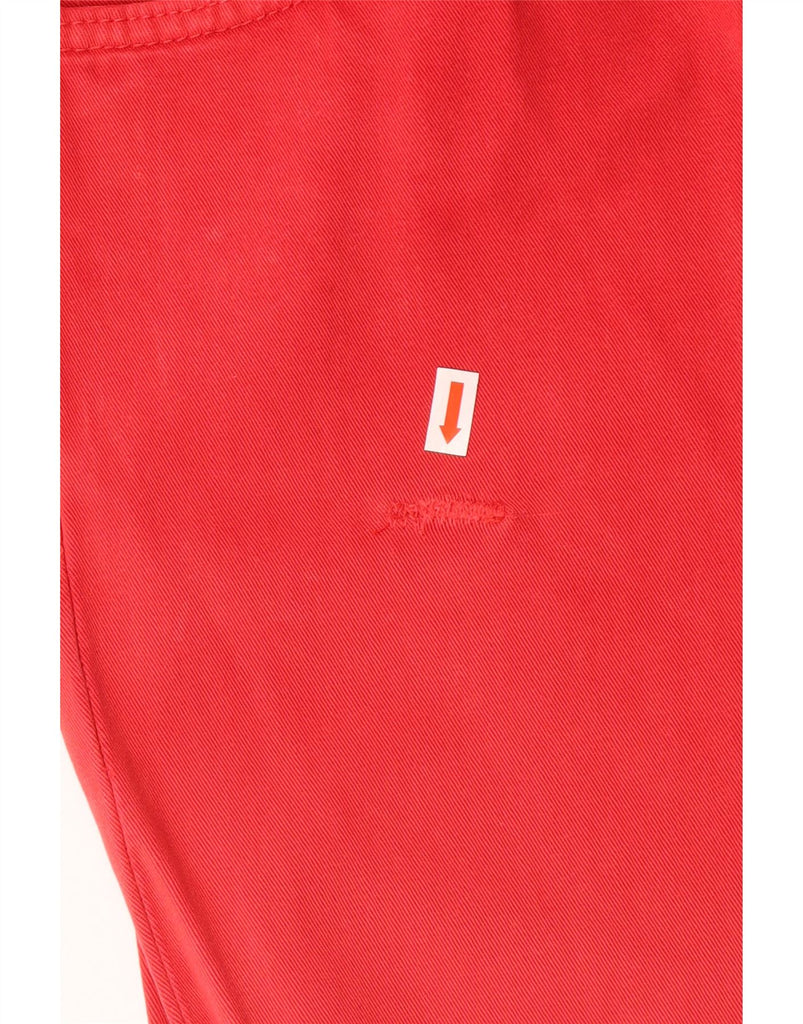 VERSACE Mens Straight Jeans W33 L42 Red Cotton Vintage Versace and Second-Hand Versace from Messina Hembry 