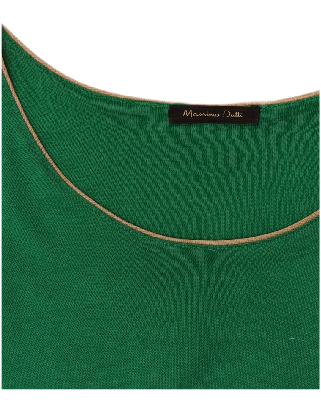 Massimo Dutti Dame Ærmeløs Shift Dress UK 8 Small Green