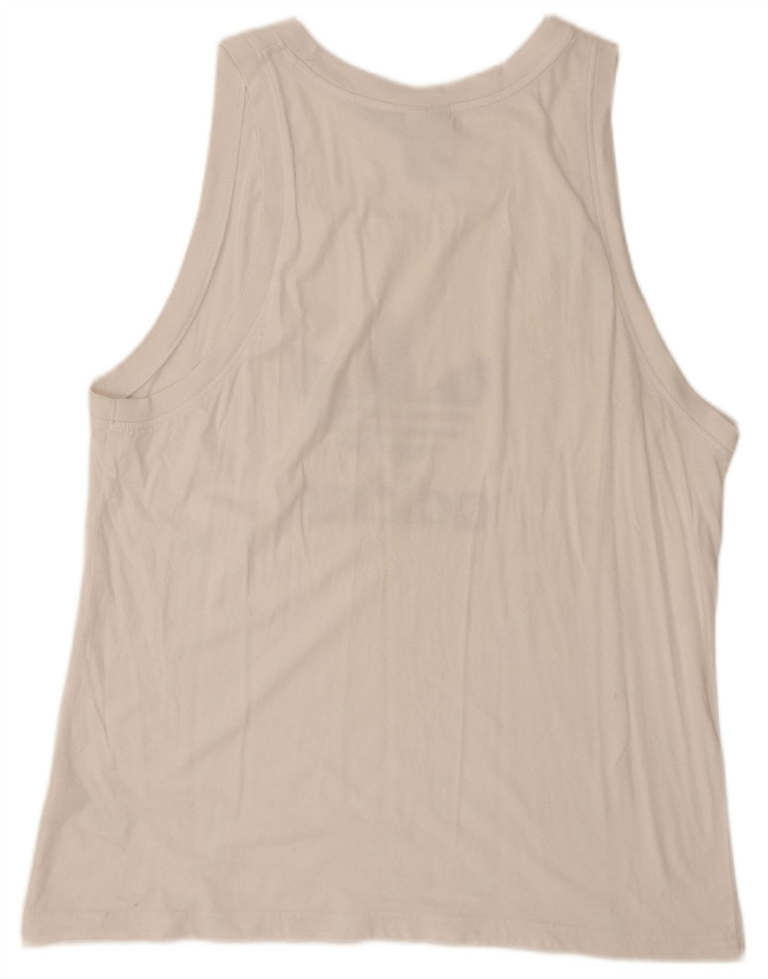 Adidas Herre Grafisk Vest Top XL Hvid Bomuld
