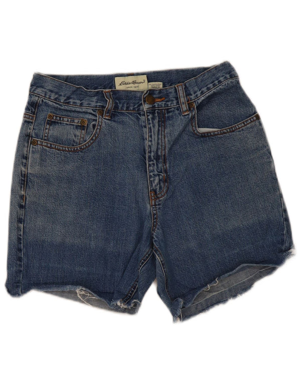 Eddie Bauer Dame denim Shorts US 4 Medium W28 Blå Bomuld