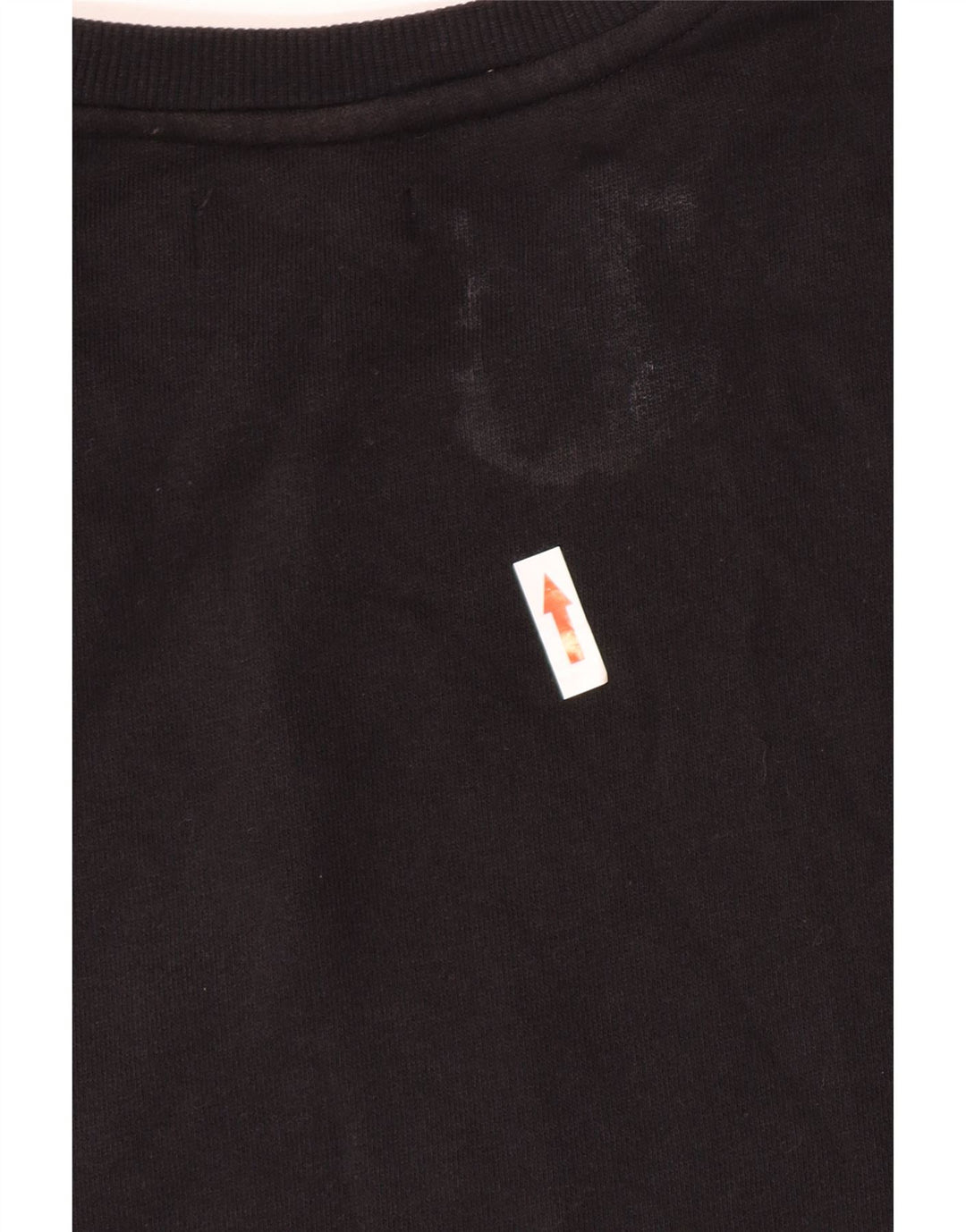 Zara Herre grafisk sweatshirt jumper lille sort