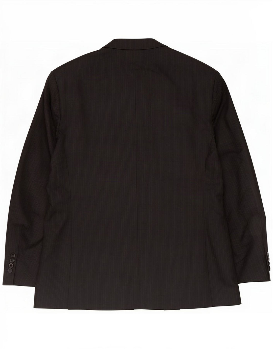 Marks & Spencer Herre 2-knaps blazerjakke UK 48 2XL Sort nålestribet uld