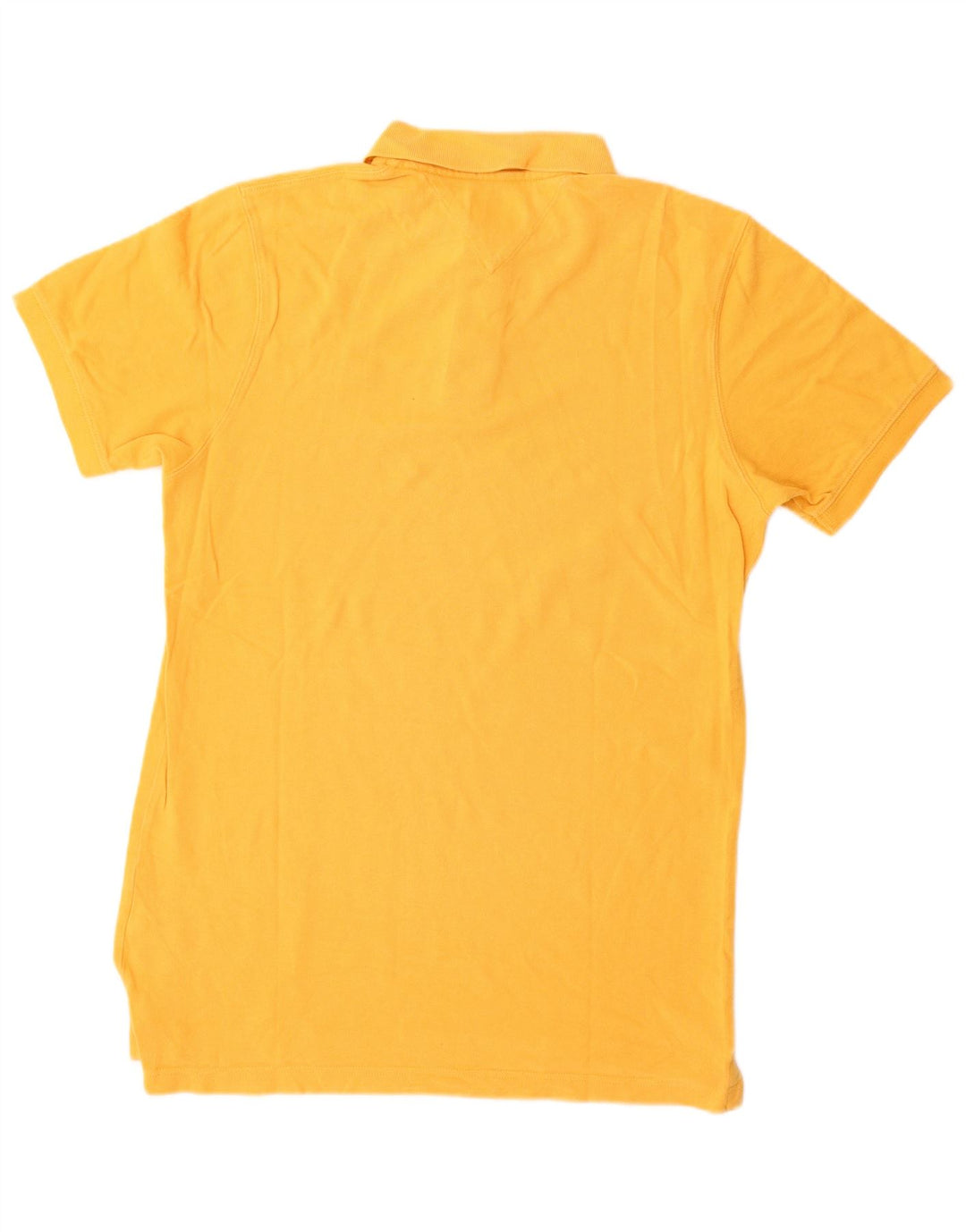 Tommy Hilfiger Herre Polo Shirt Stor Gul Bomuld