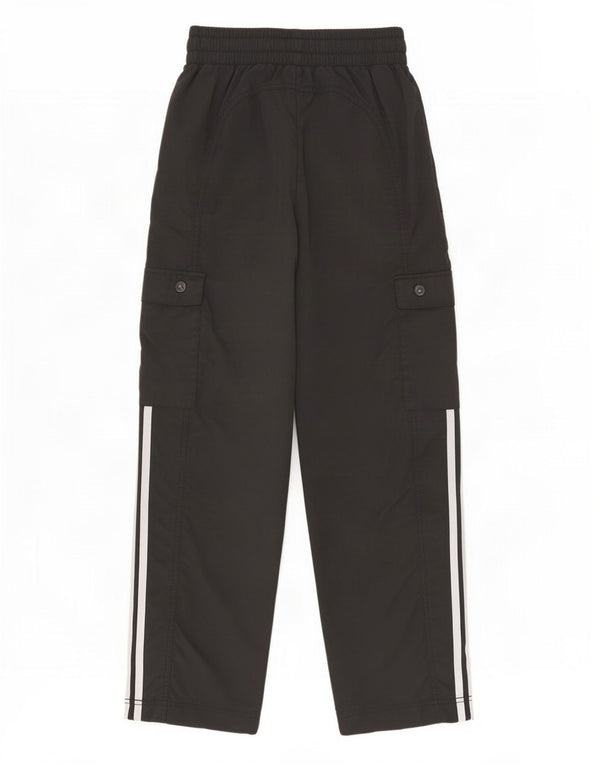 Adidas Boys Cargo træningsdragt Bukser Joggers 11-12 år Grå polyamid