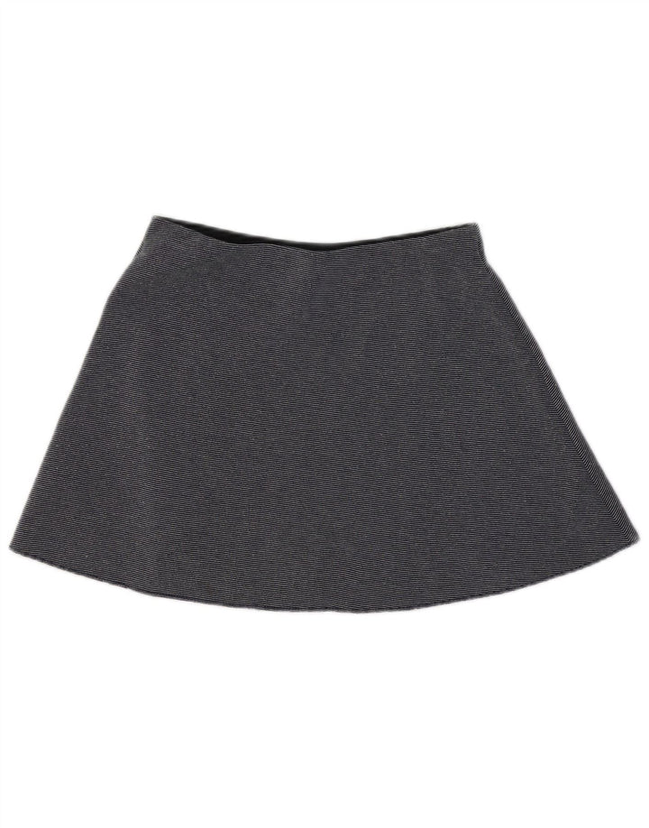 ZARA Mini-nederdel til kvinder Medium W28 Navy Blue Flecked