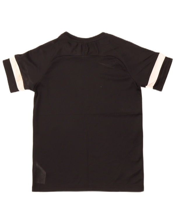 Nike Boys Dri Fit T-Shirt Top 12-13 år Stor sort farveblok