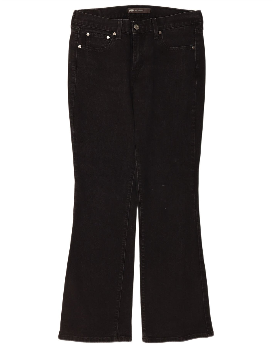 Levi's Womens 515 Bootcut Jeans US 10 Large W30 L32 Black Bomuld