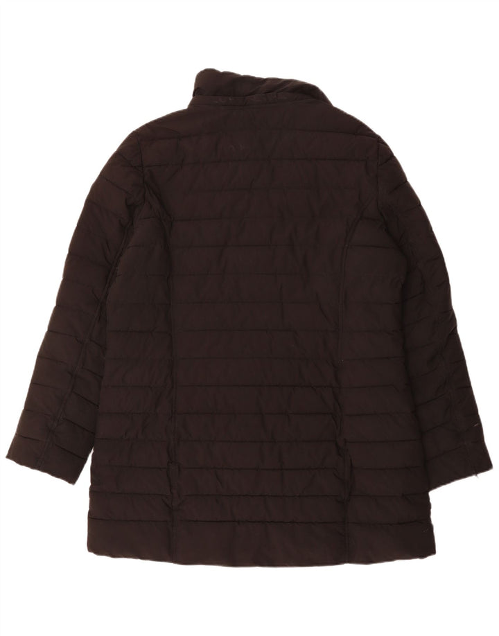 Nautica Dame Polstret Jakke UK 20 2XL Sort Polyester