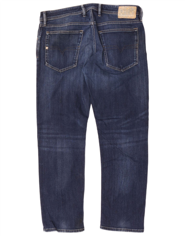 Diesel Herre Slim Jeans W36 L29 Blå Bomuld