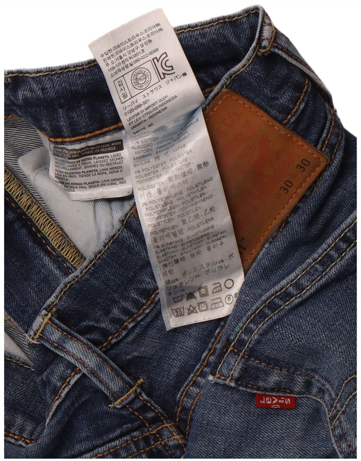 Levi's Herre 501 Slim Jeans W30 L30 Blå Bomuld