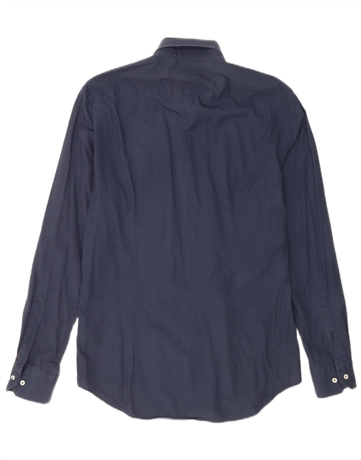 Tommy Hilfiger Easy Care skjorte herre str. 39 15 1/2 Medium Navyblå