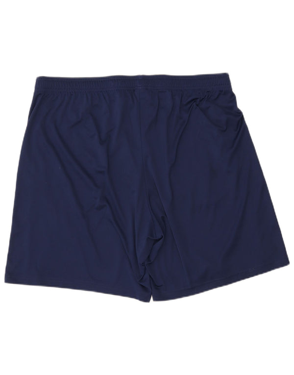 ADIDAS Herre Climalite Sportshorts 2XL Navyblå polyester