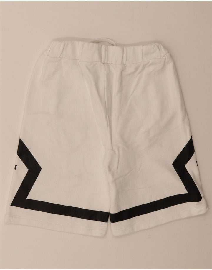 PYREX Drenge grafiske sportsshorts 11-12 år Hvid Colourblock Bomuld