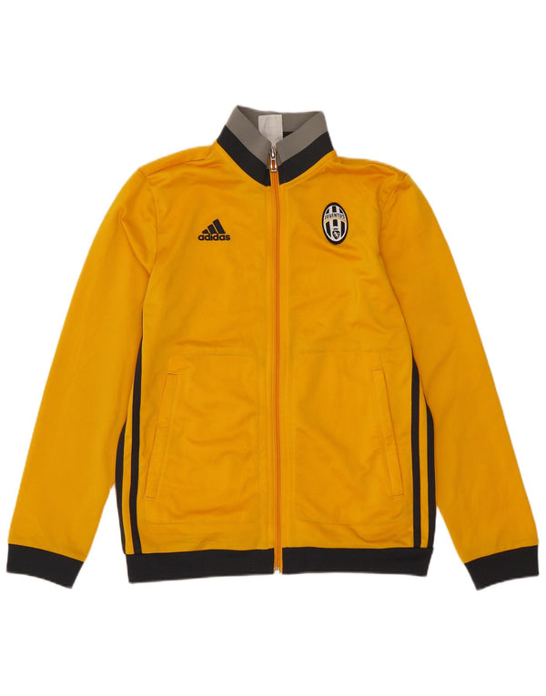 Adidas Boys Juventus Træningsdragt Topjakke 11-12 År Gul Polyester