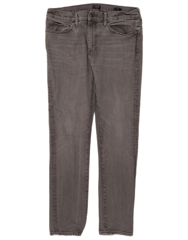 J. Crew Womens Flex Slim Jeans W34 L30 Grå Bomuld