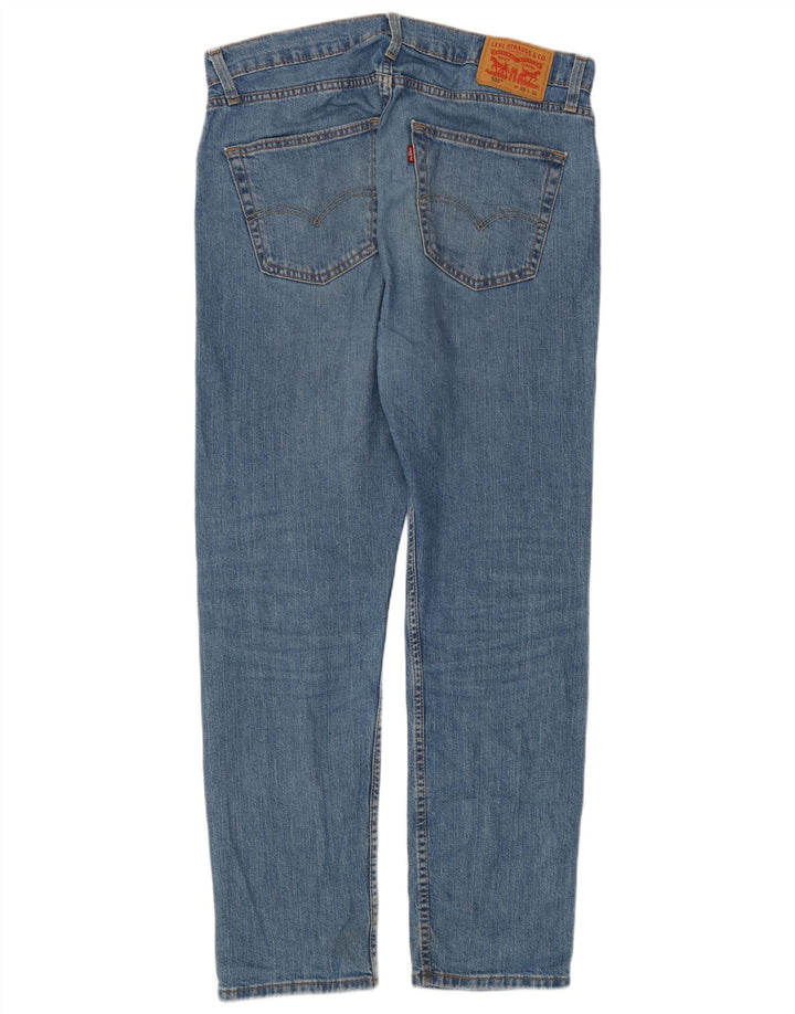 Levi's Herre 502 tilspidsede jeans W33 L32 Blå