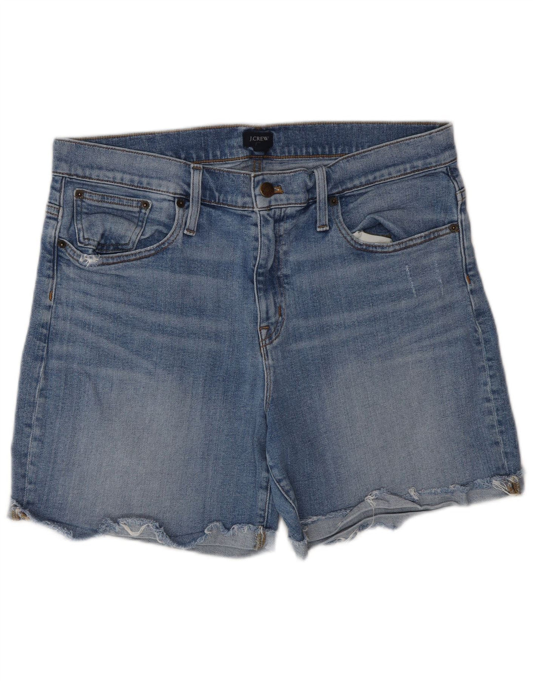 J. Crew denimshorts til kvinder W32 Large Blue