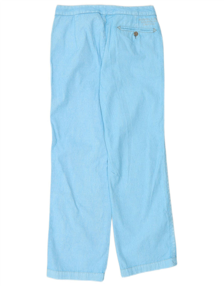 MURPHY & NYE Lige chinosbukser til kvinder W27 L27 blå bomuld