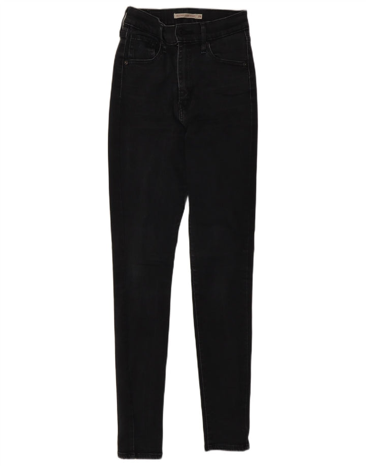 Levi's Dame Mile High Skinny Jeans W26 L28 Grå