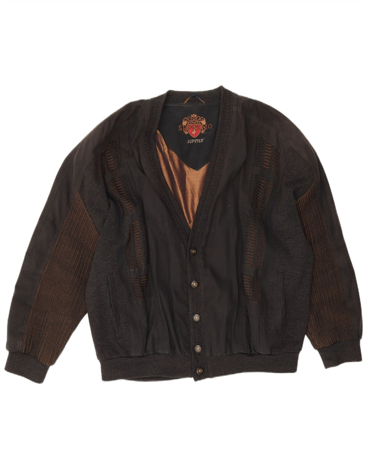 Jupiter Bomberjakke til mænd UK 44 2XL Sort Polyester