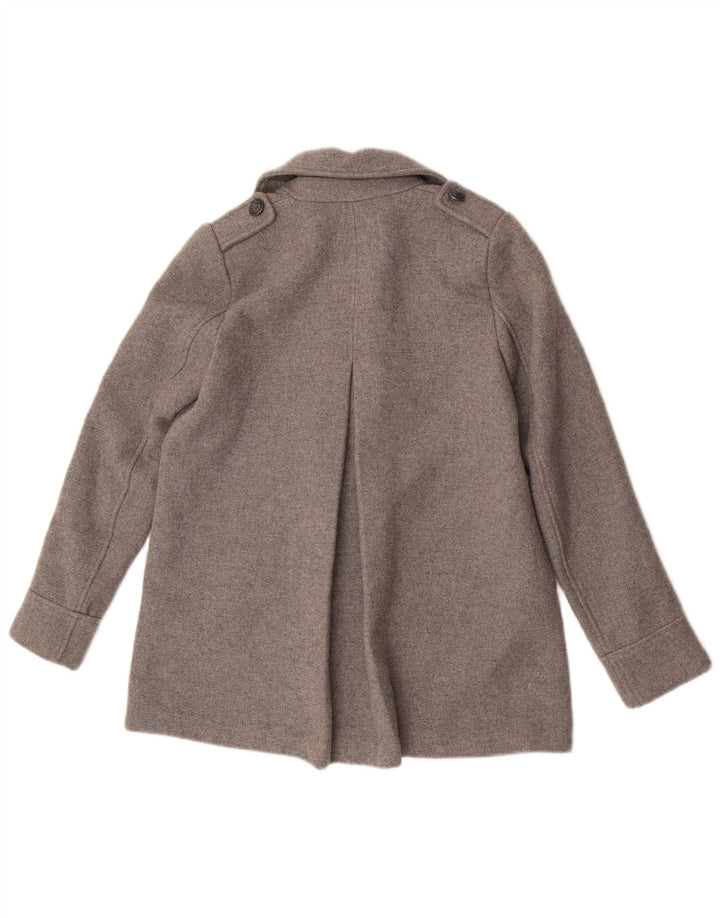Zara Dame Trafaluc Ærtefrakke UK 6 XS Grå Polyester