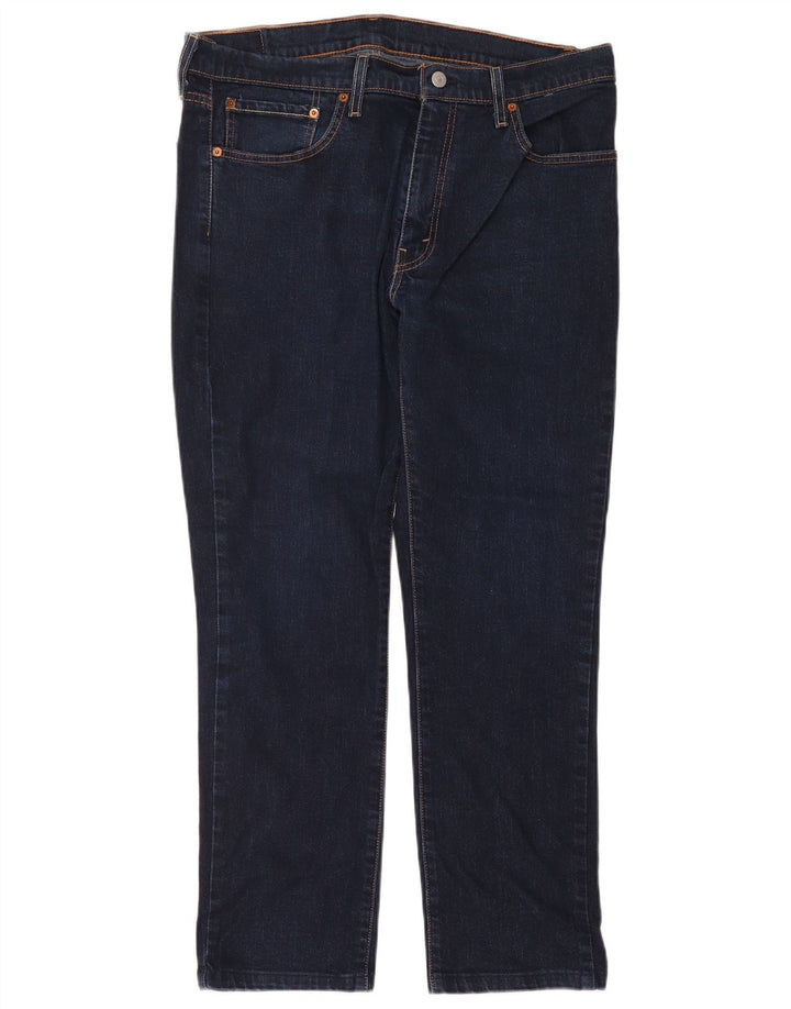 Levi's Herre 511 Slim Jeans W36 L32 Marineblå Bomuld