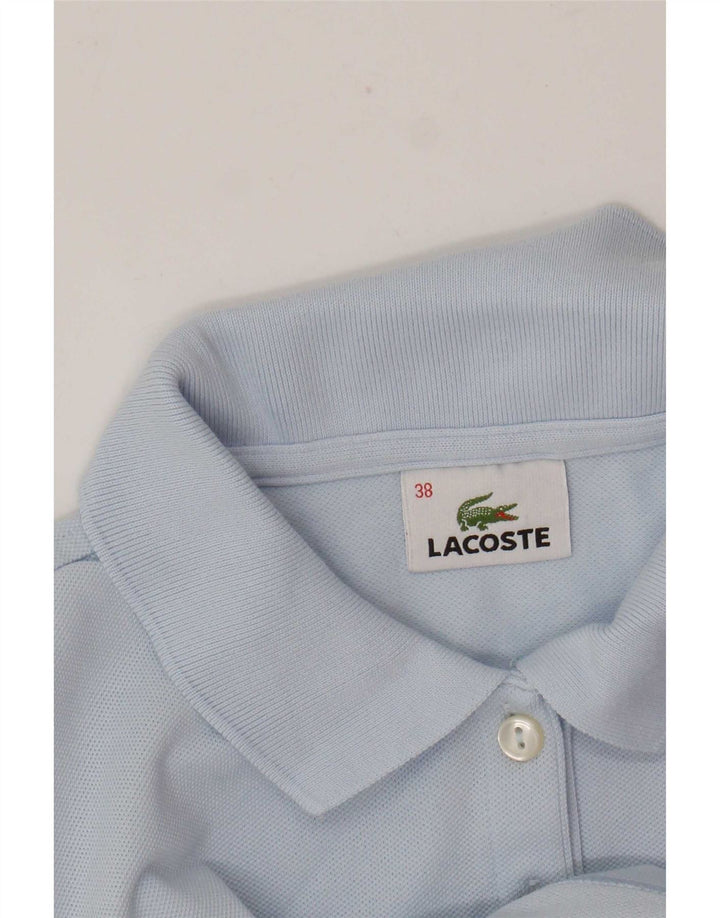 Lacoste Dame Polo Shirt Størrelse 38 Medium Blå