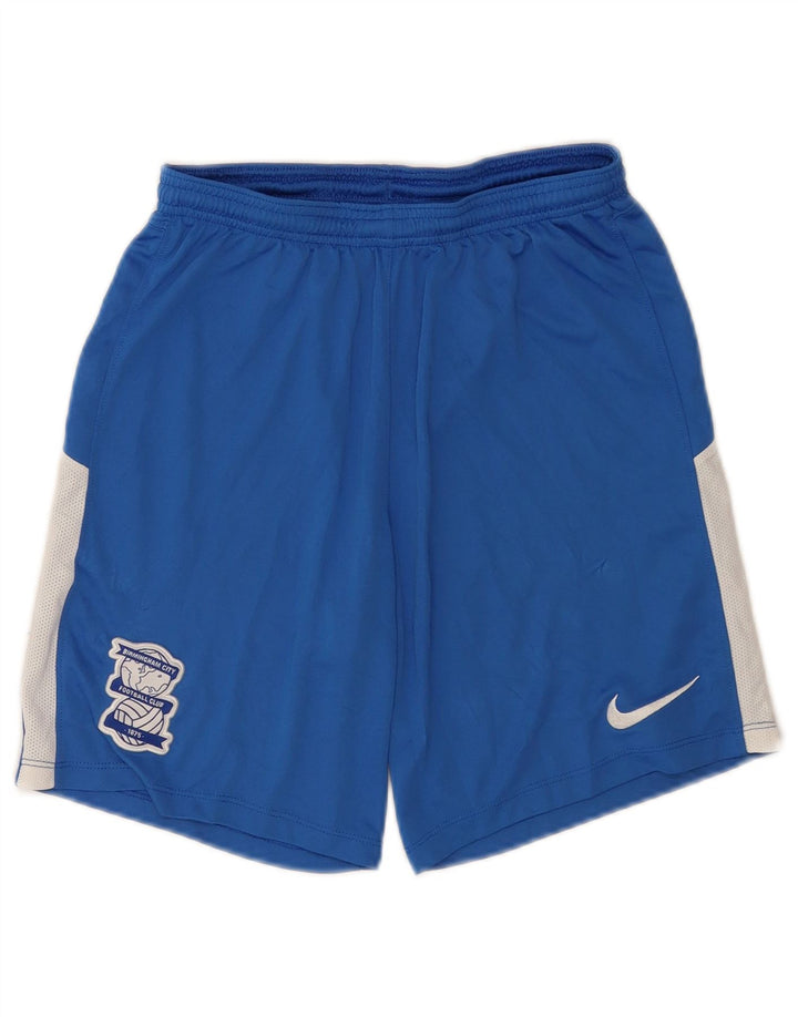 Nike Herre Dri Fit Sportshorts Små Blå Colourblock Polyester