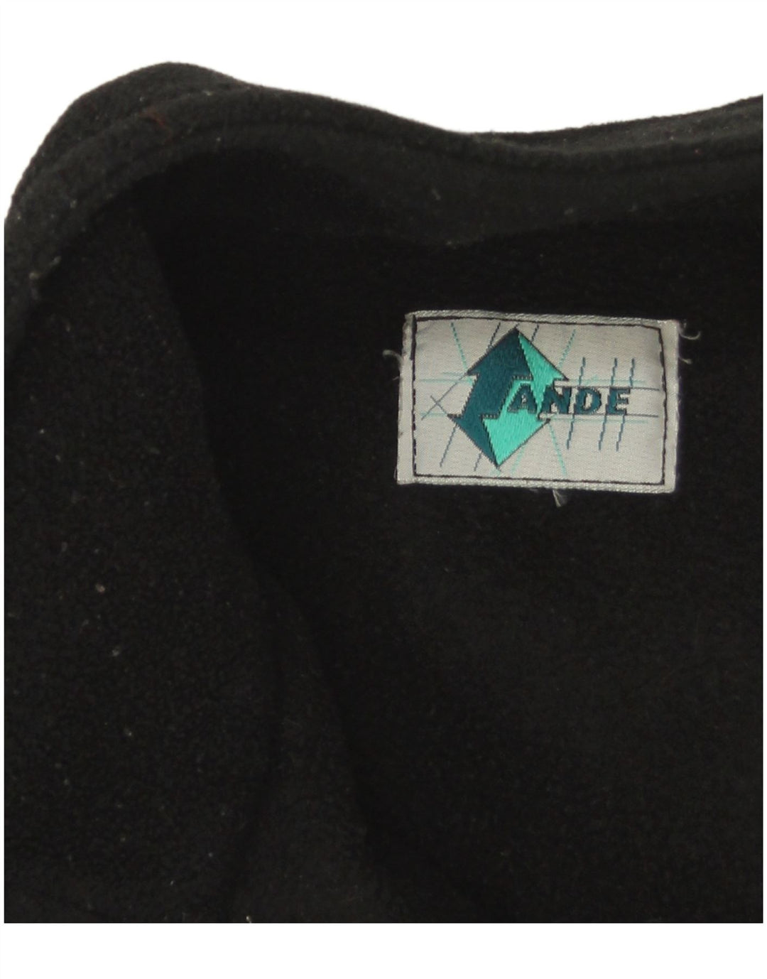 Vintage fleecejakke til mænd UK 42 XL Sort