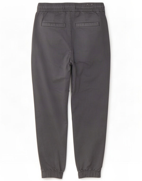 Zara Herre Joggers Chino Bukser Small W30 L28 Grå Bomuld