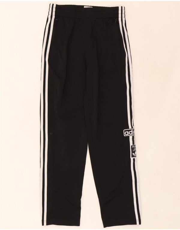 Adidas drenge grafiske træningsdragt bukser 14-15 år sort polyester