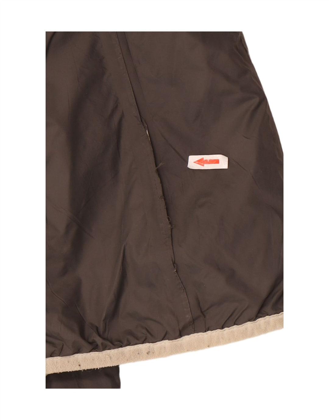 K-Way Herre Hooded Windbreaker Jacket UK 38 Medium Grå Polyamid