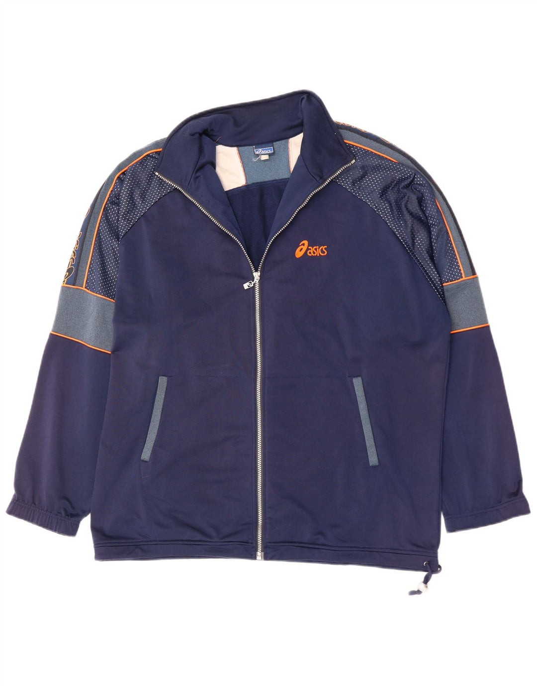 ASICS Herre grafisk træningsdragt topjakke 2XL marineblå polyester