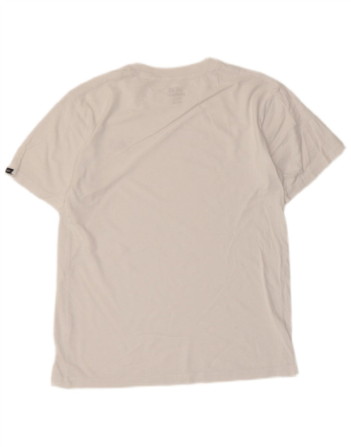 Vans Herre T-Shirt Top Lille Hvid Bomuld