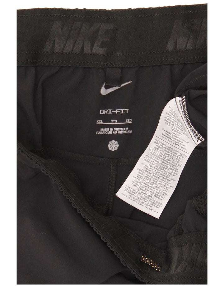 Nike herre Dri Fit sportsshorts 2XL sort polyester