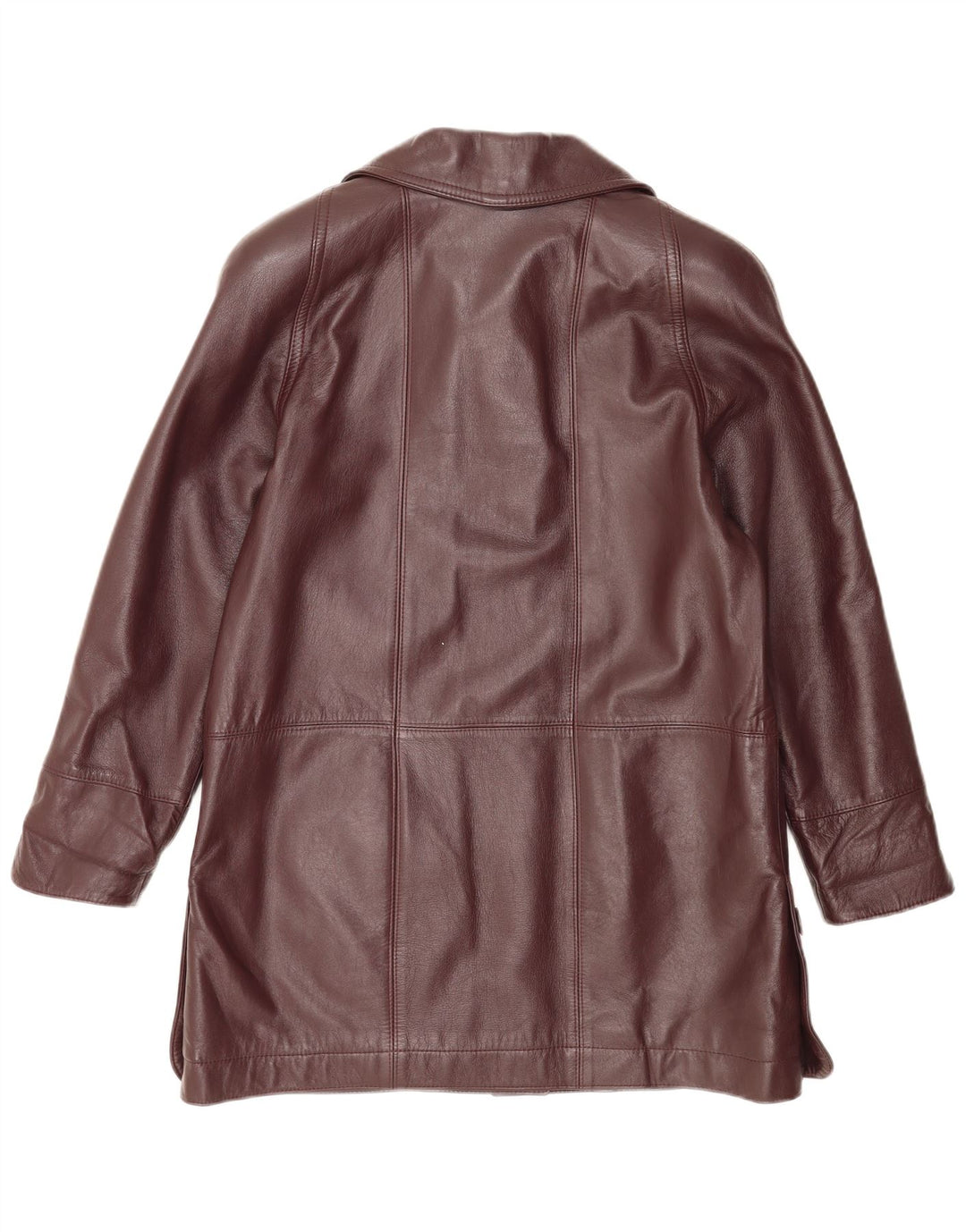 Vintage læderfrakke til kvinder IT 44 Medium Brun