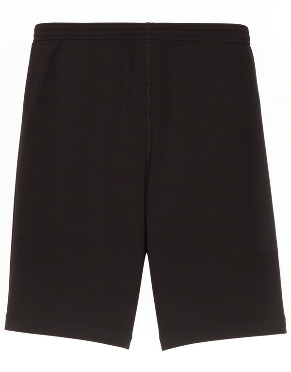 Adidas Womens Sports Shorts UK 12 Medium Black Polyester